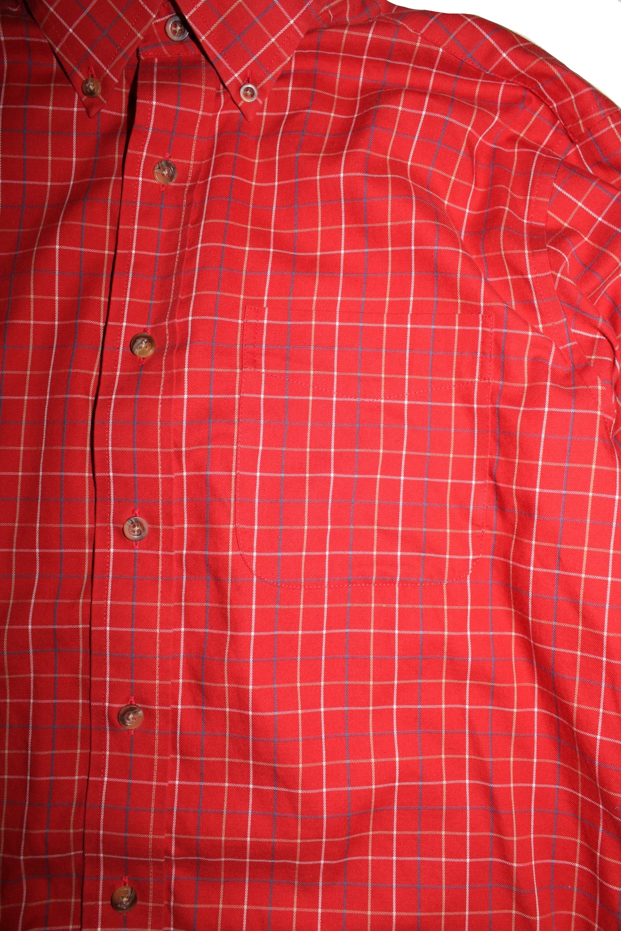 L.L.Bean Plaid Shirt (Size S)