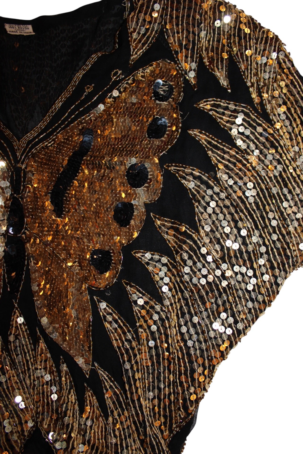 Embellished Evening Top (Size M)