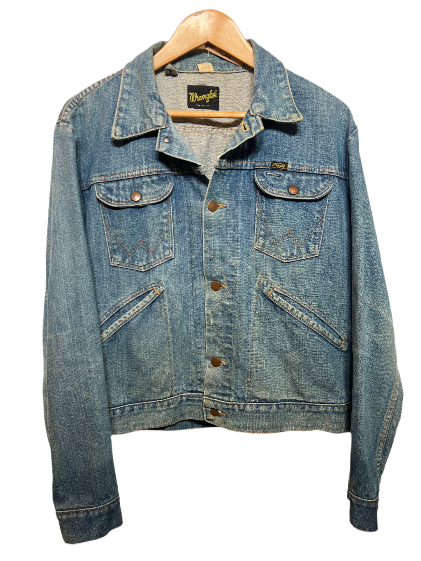 Wranglers Blue Women's Denim Jacket (Size XL)