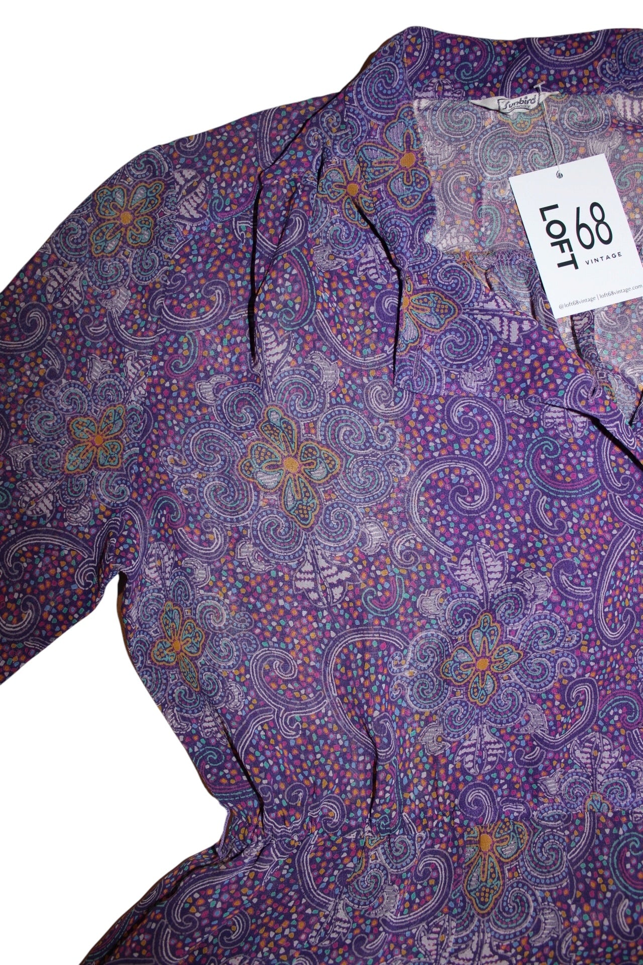 Sunbird Paisley Dress (Size M)
