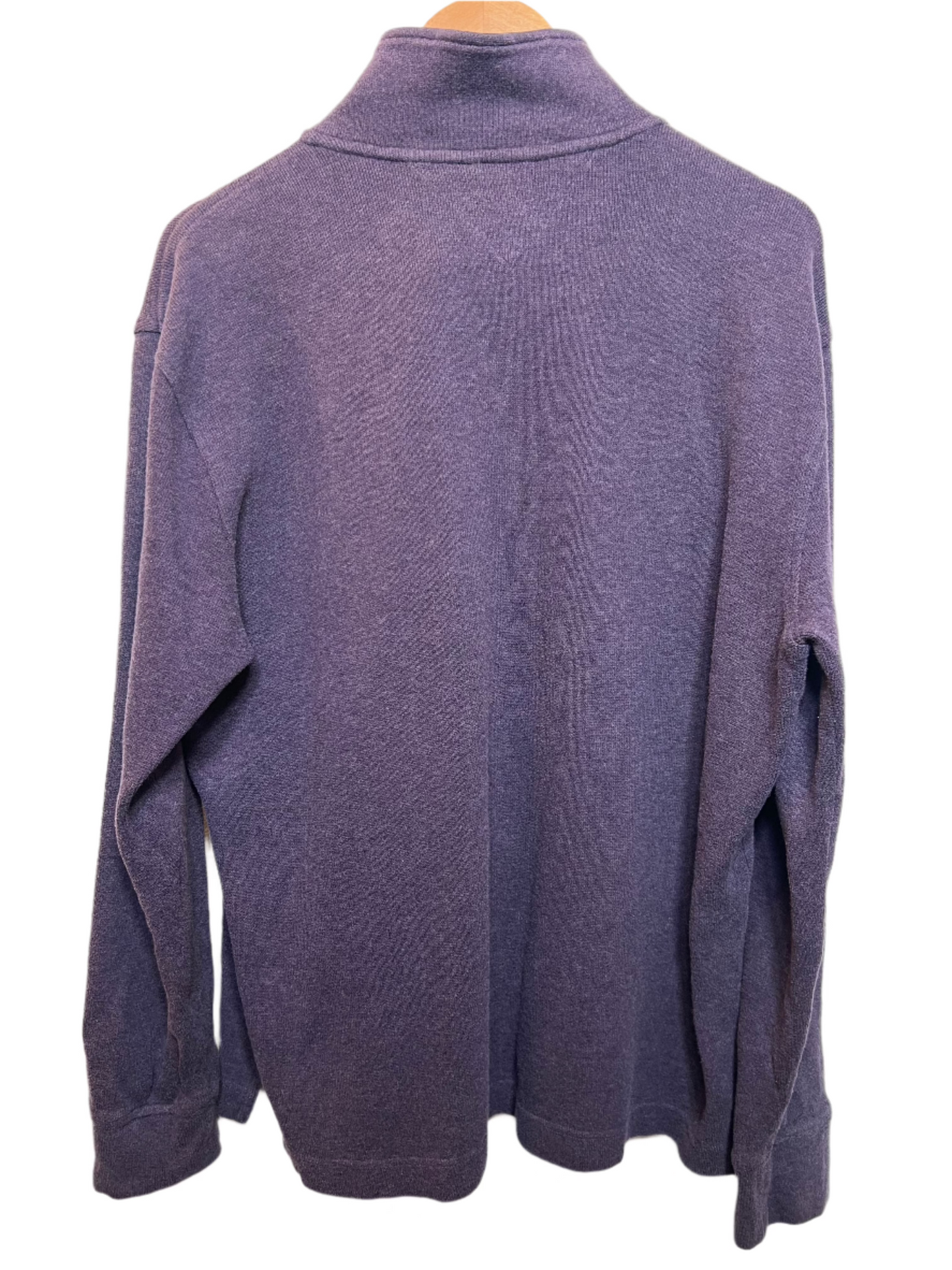 Tommy Hilfiger Burgundy Quarter Zip (Size L)