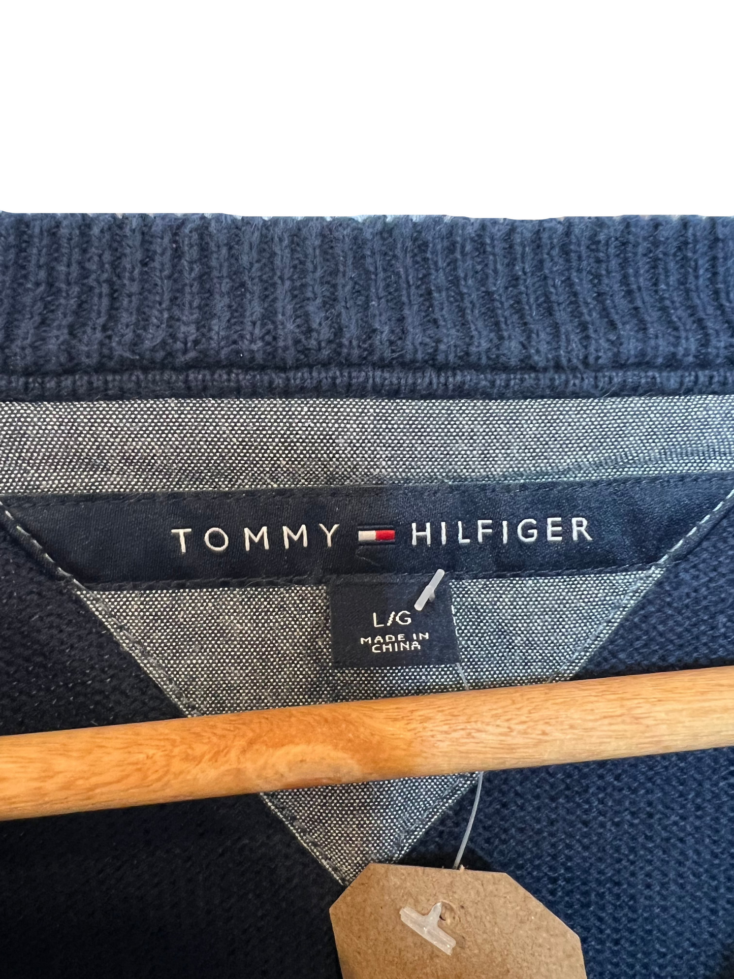 Tommy Hilfiger Mens Blue Sweater (Size XL)