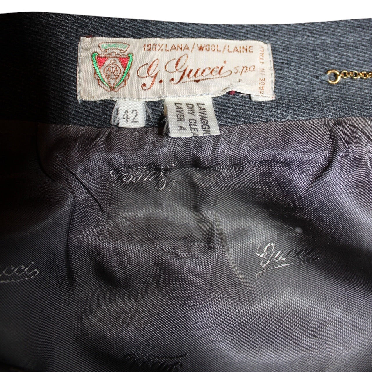 Gucci Pleated Skirt (W26)