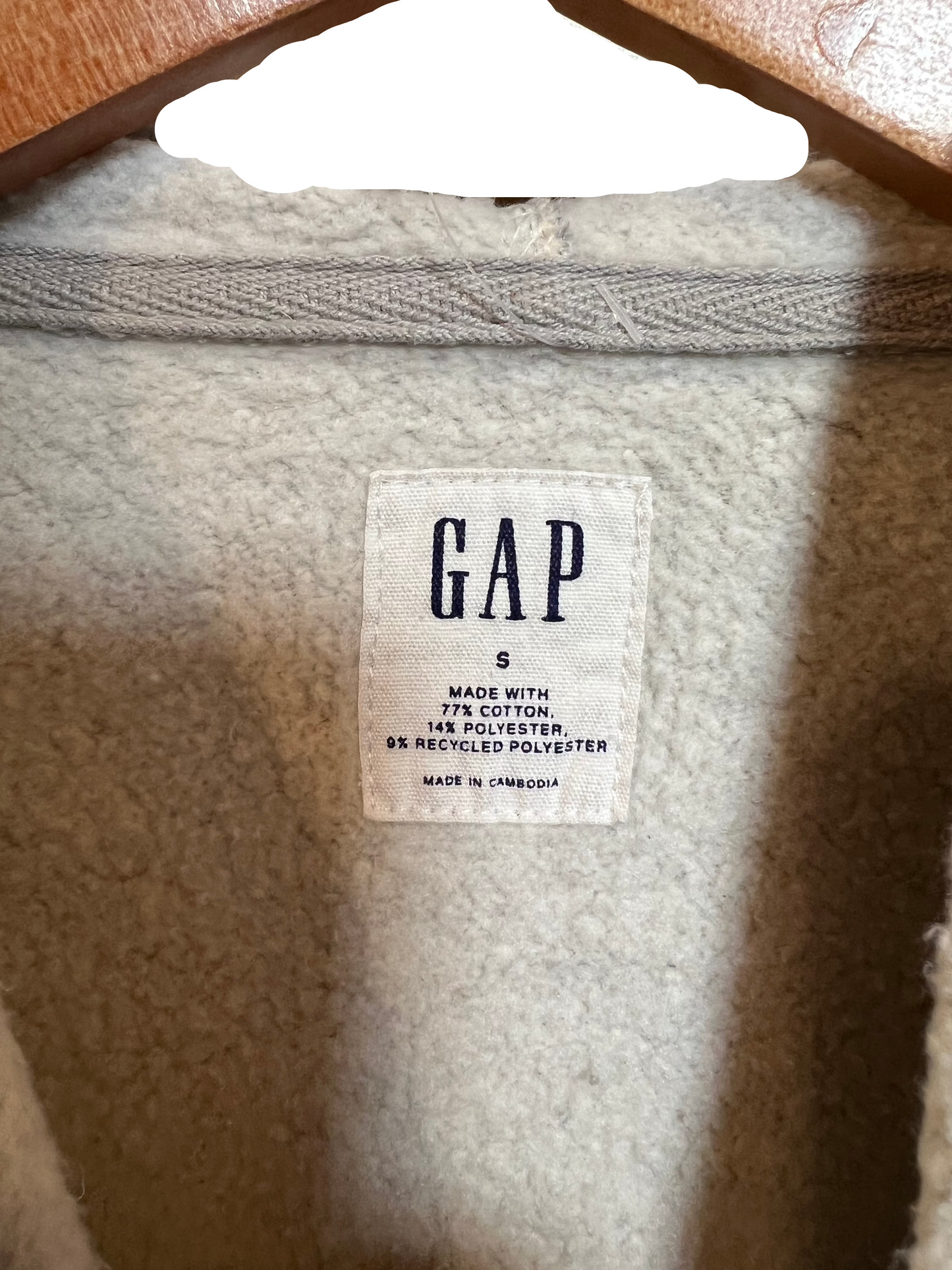 GAP Mens Grey Hoodie (Size M)