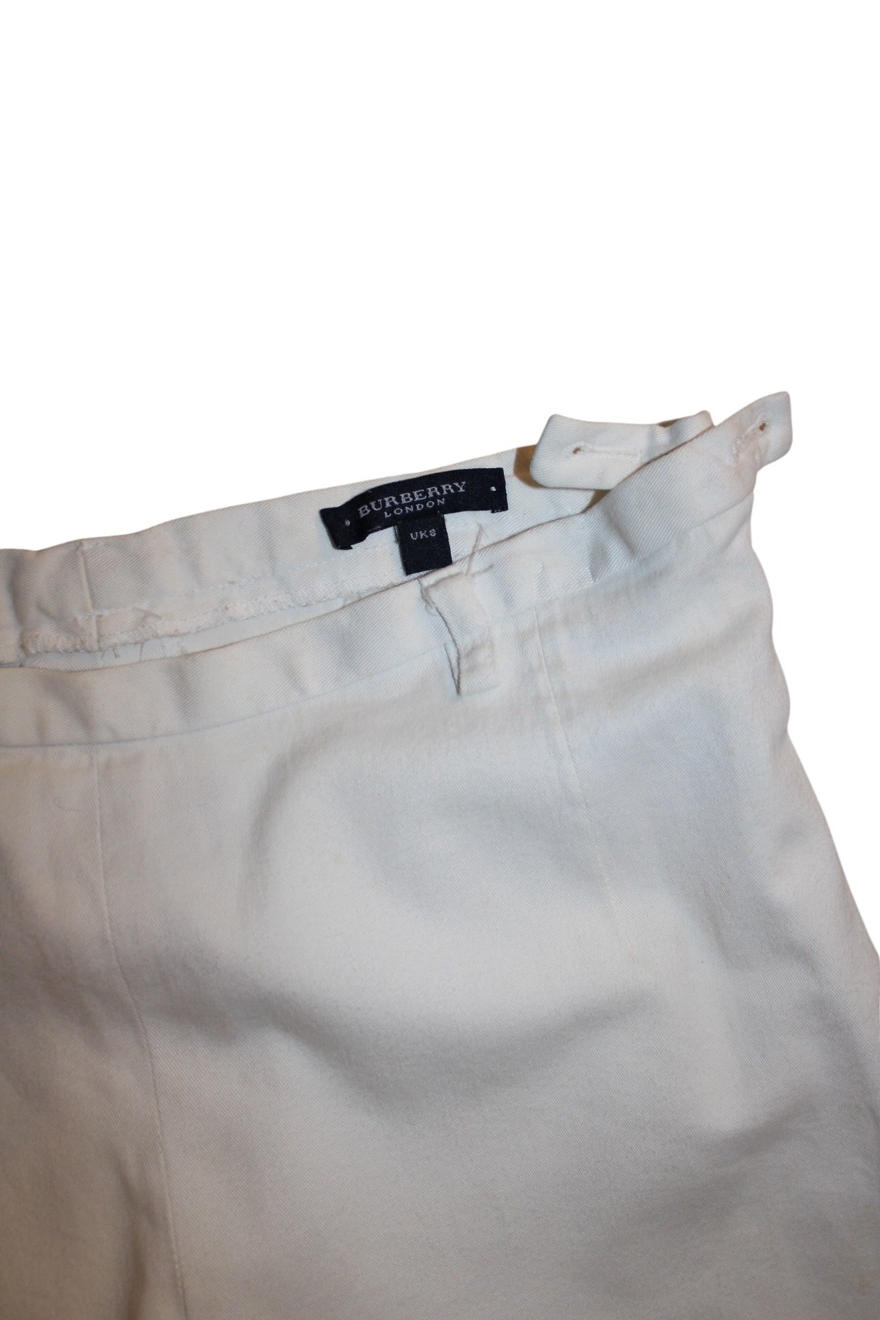 Burberry white trousers (28x32)