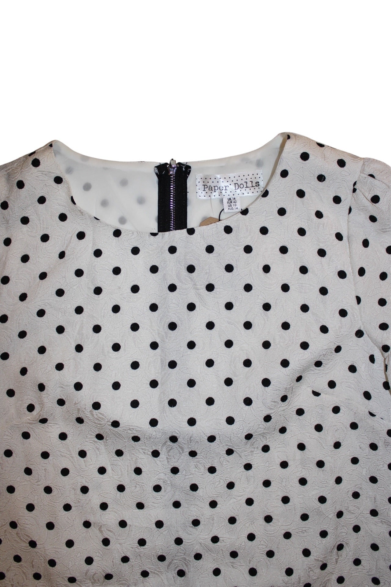 Paper Dolls polka dot dress (size S)