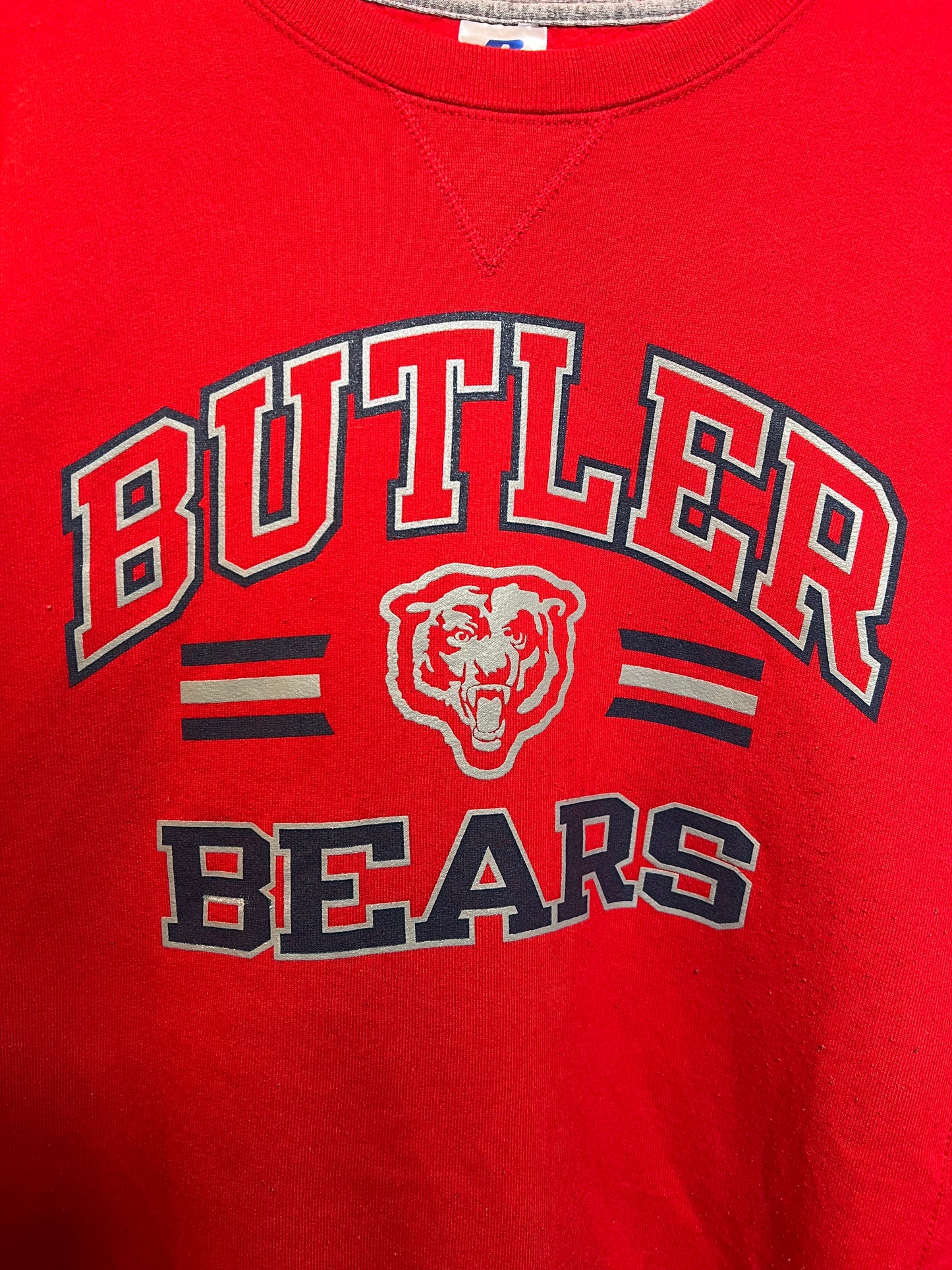 Butler Bears Mens Red Sweatshirt (Size L)
