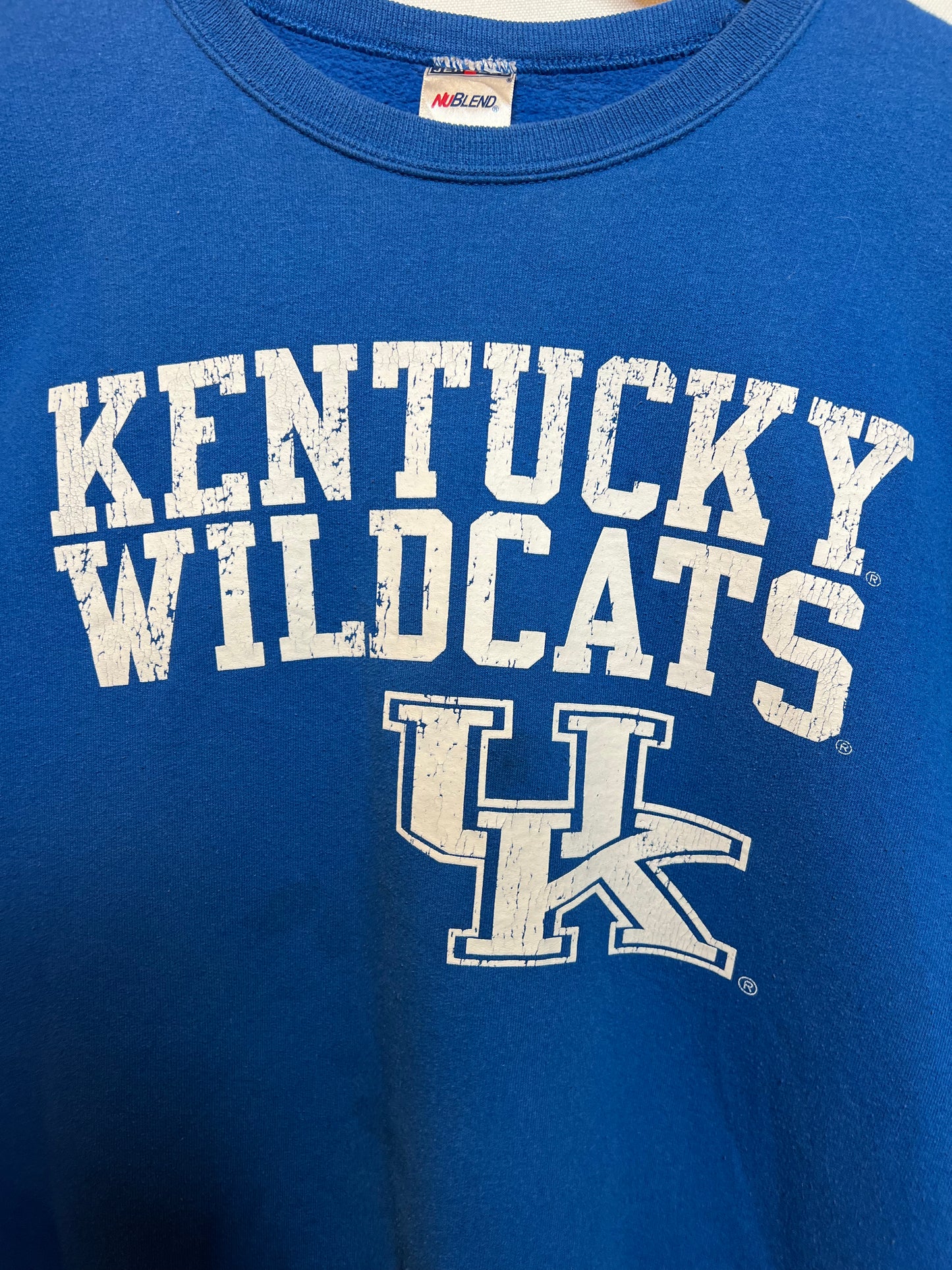 Kentucky Wildcats Mens Blue Sweatshirt (Size M)