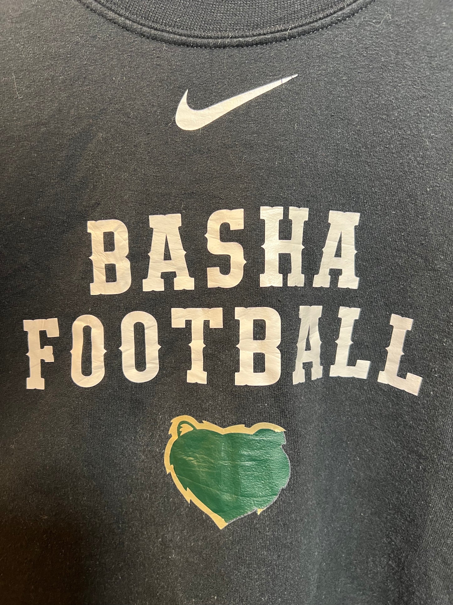 Nike Basha Football Black Sweatshirt (Size L)