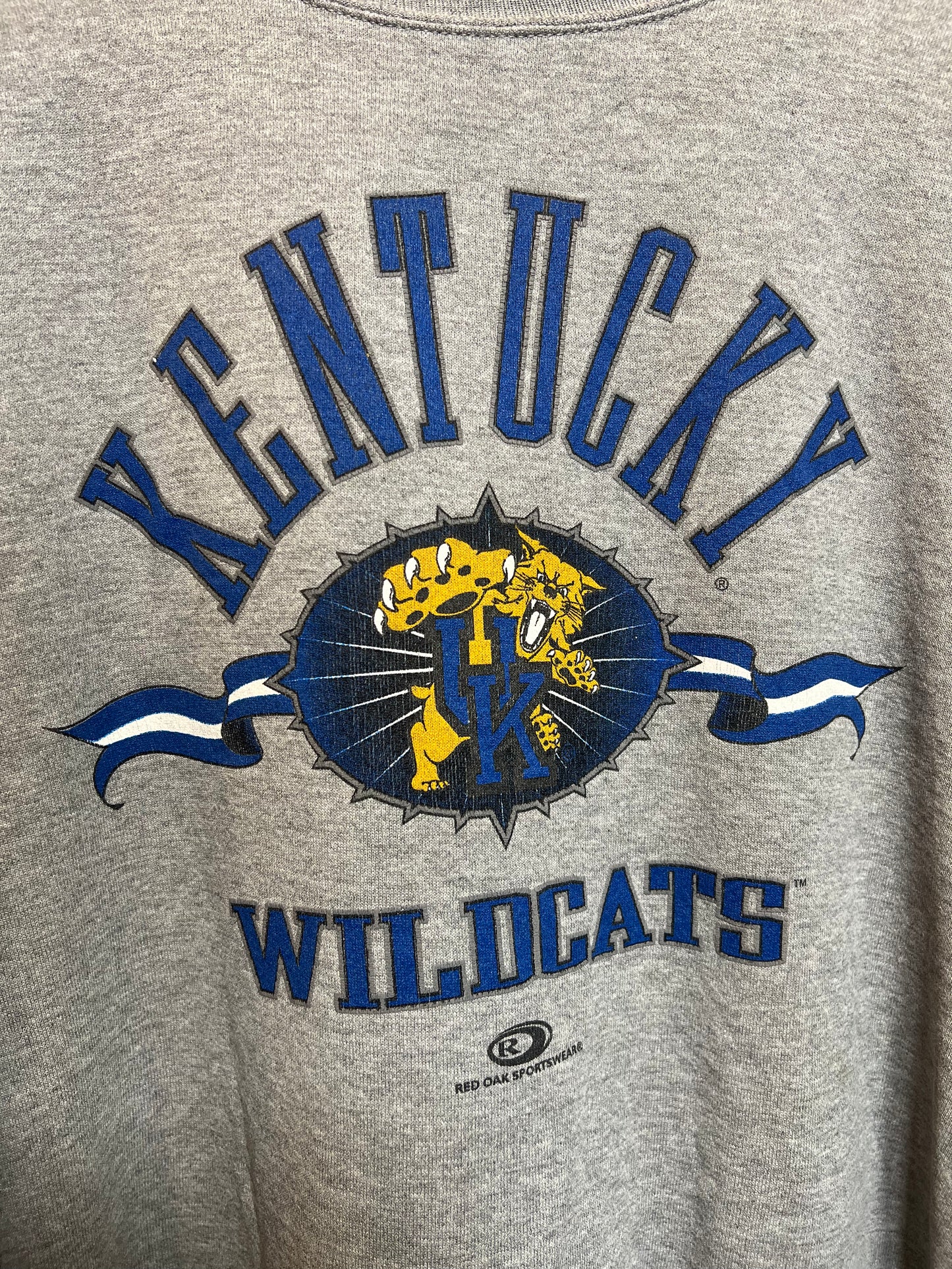 Kentucky Wildcats Mens Grey Sweatshirt (Size L)