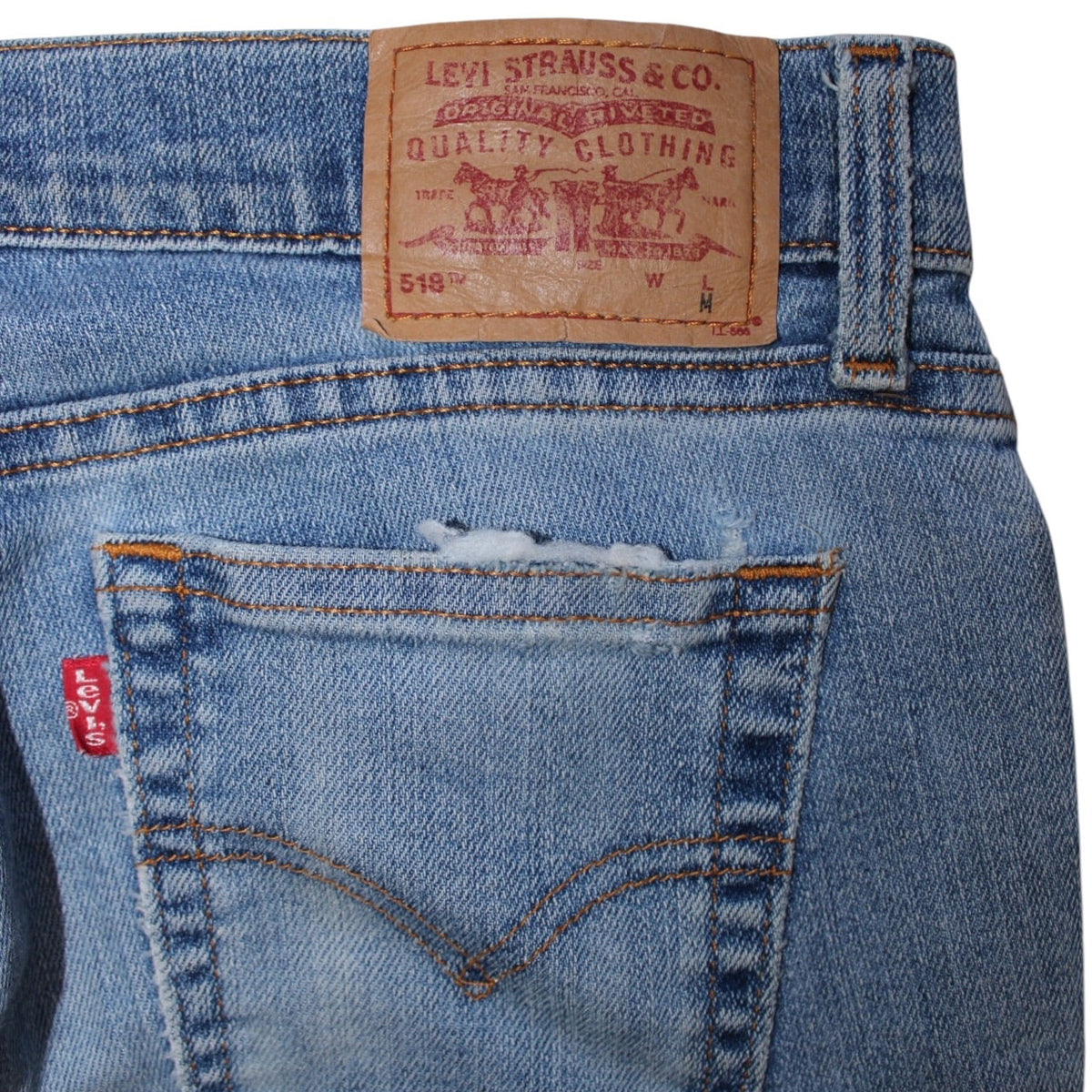 Levi 518 Jeans (31x27)
