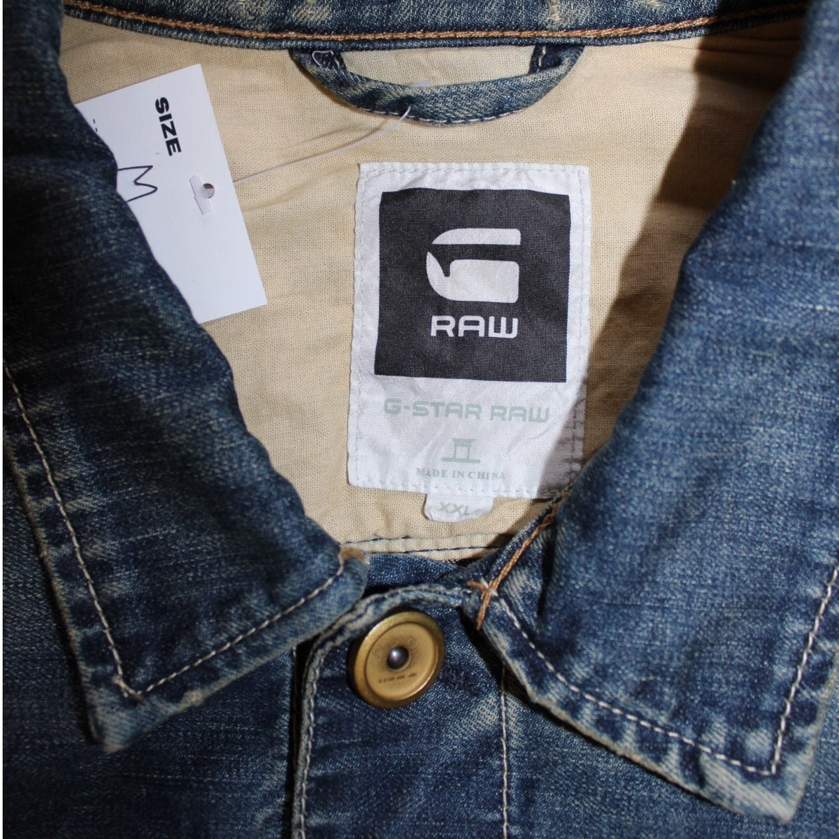 G Star Raw Denim Jacket (Size M)