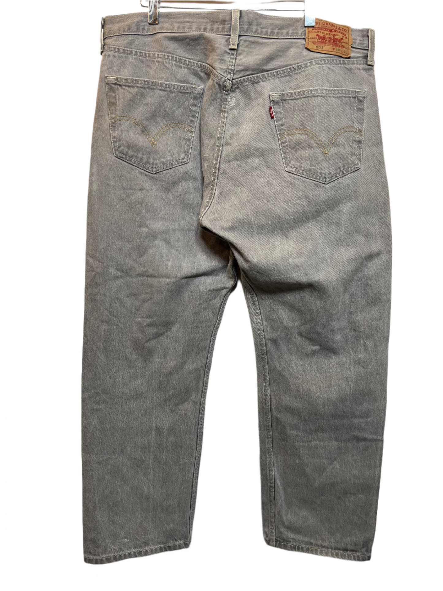 Levi 501 Light Blue Jeans (38x29)