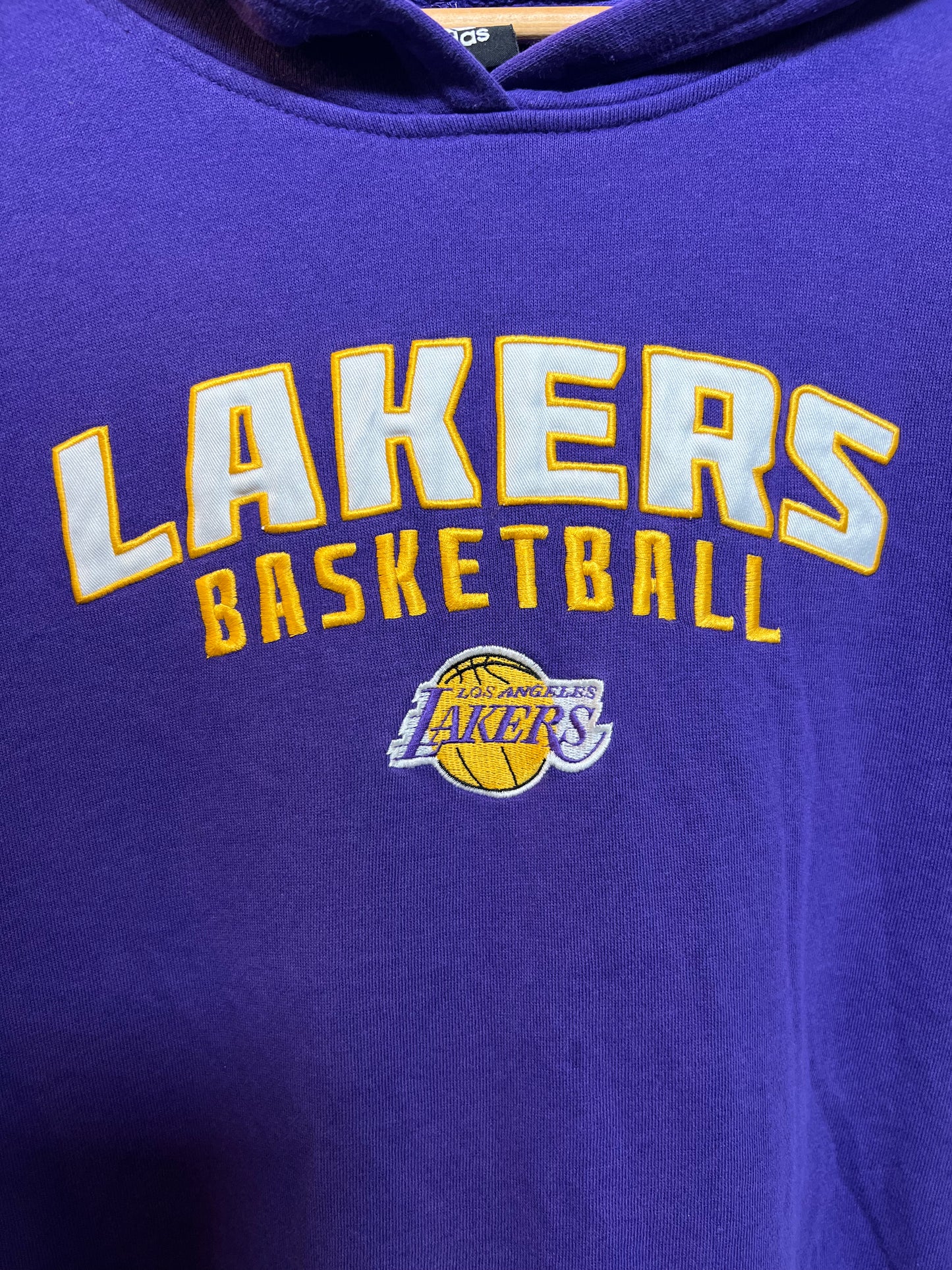 Adidas Lakers Mens Purple Hoodie (Size XL)