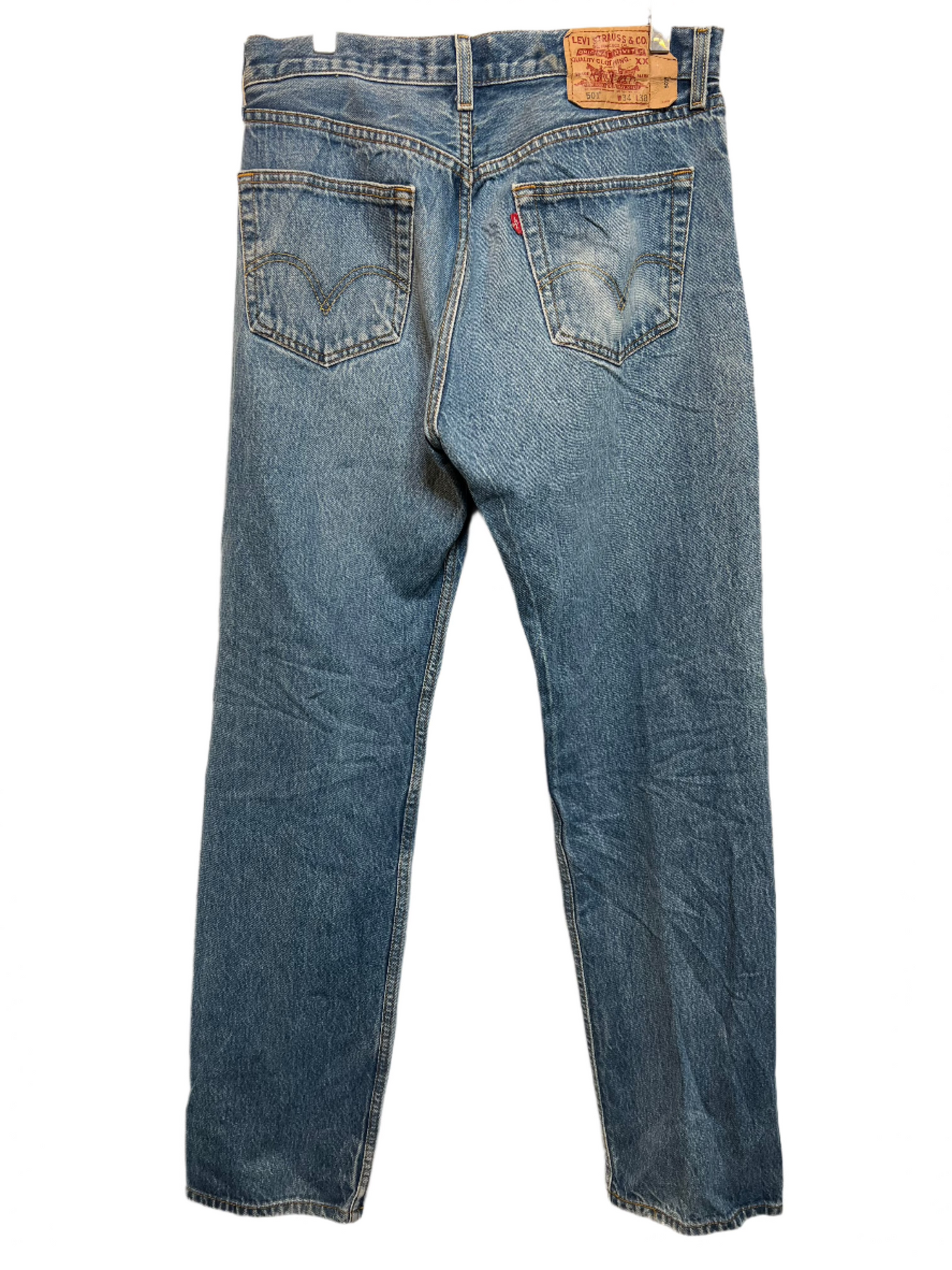Levi's 501 Light Blue Jeans (34x38)
