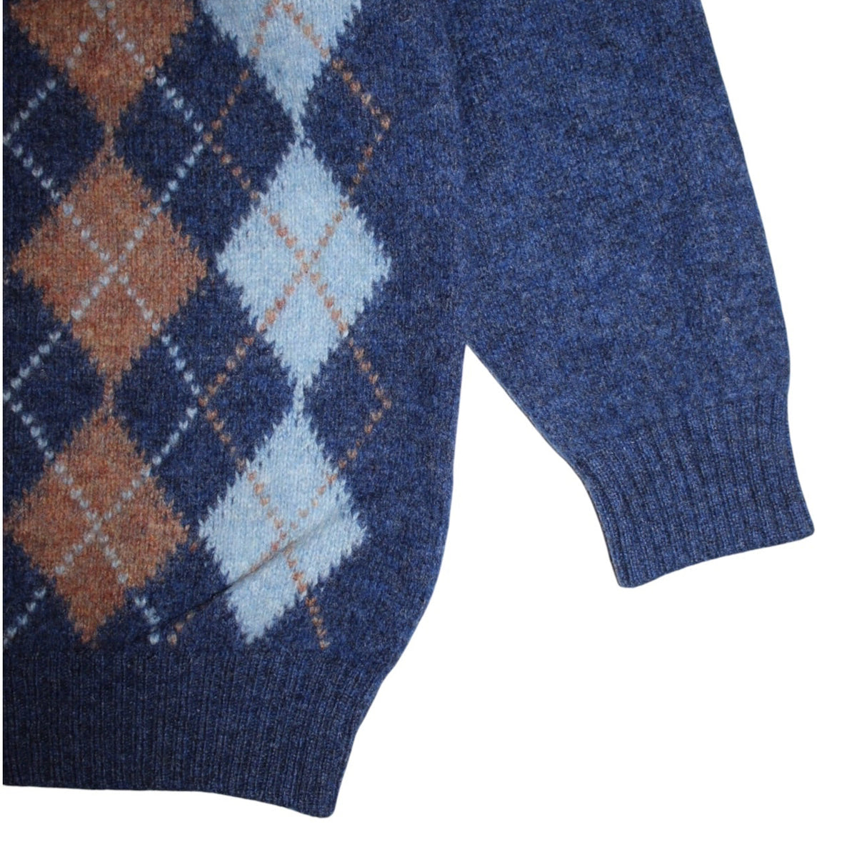 Malagrida Women's Argyle Sweater (Size L)