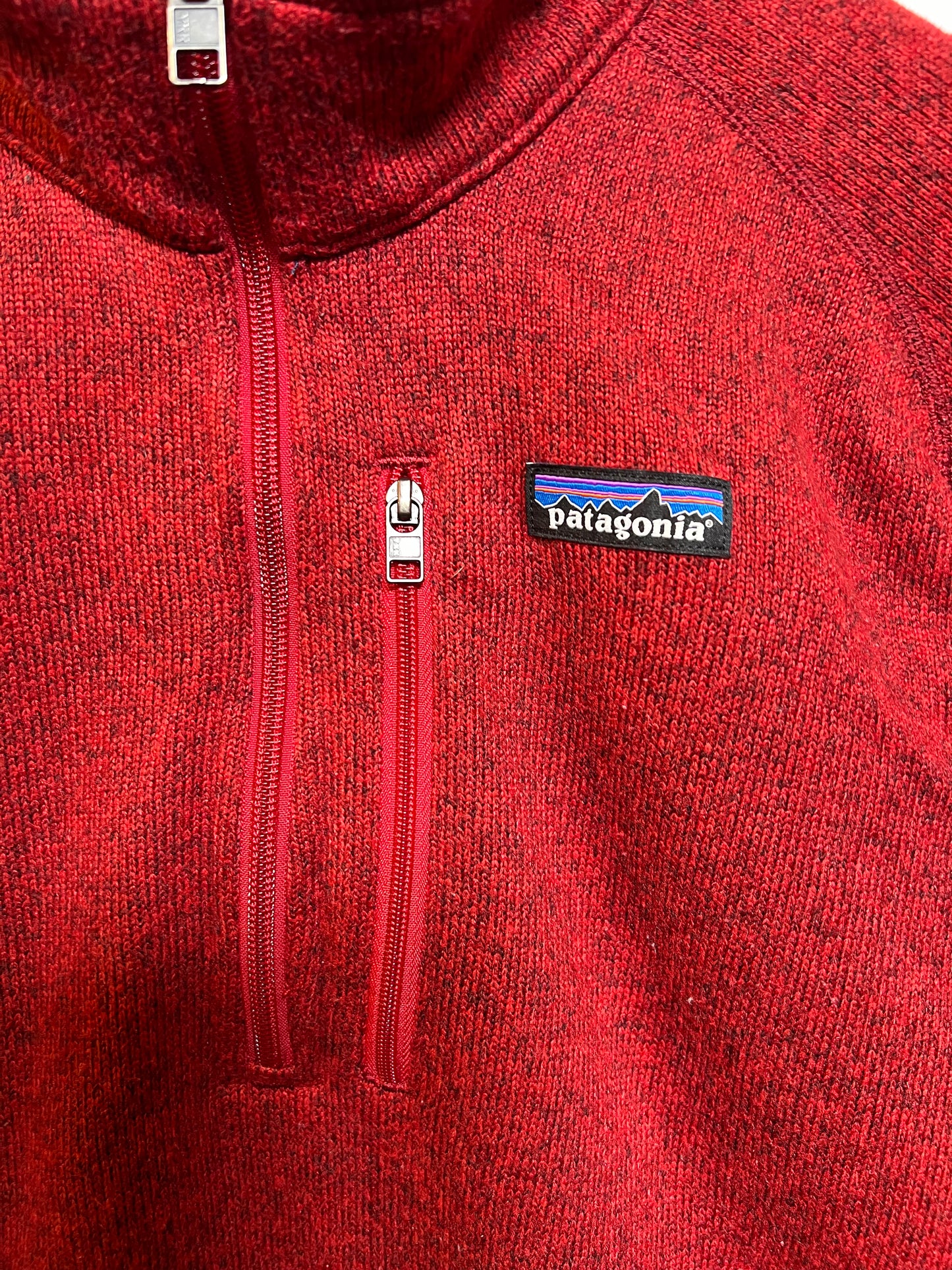 Patagonia Mens Red Fleece (Size M)