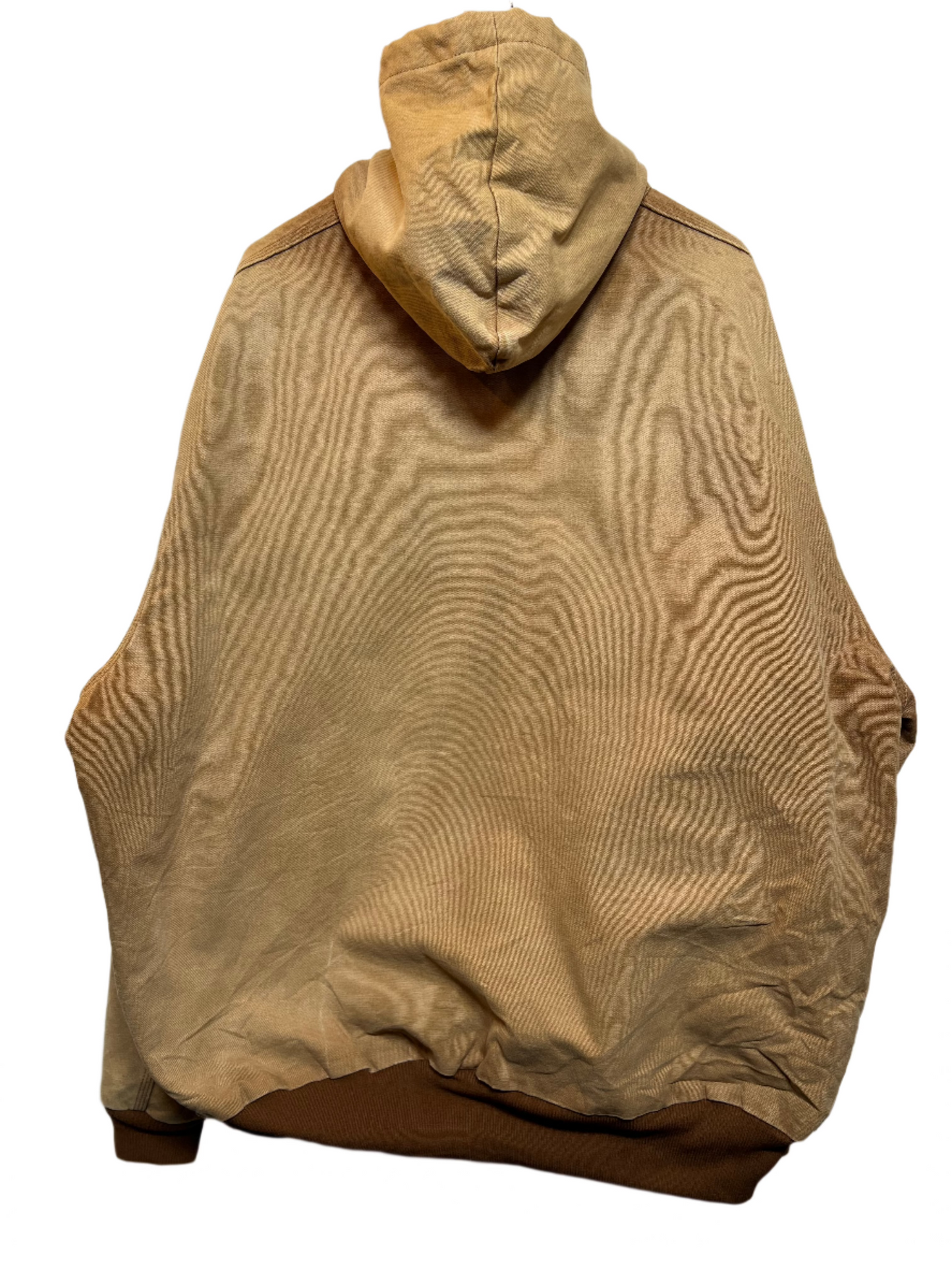 Carhartt Beige Hooded Jacket (Size XXL)
