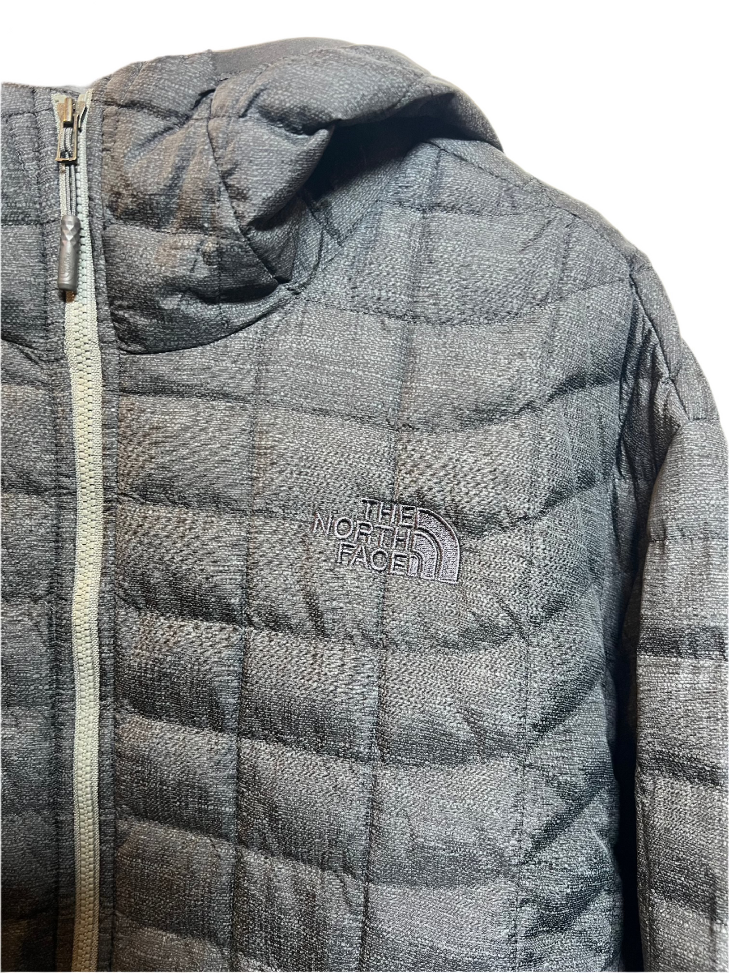 The North Face Mens Grey Lightweight Puffer (Size XL)
