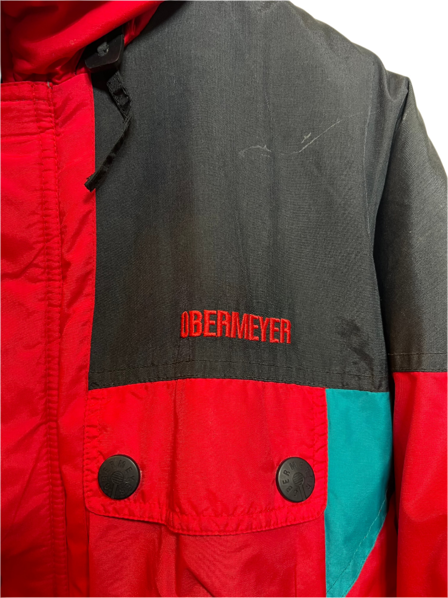 Obermeyer Mens Red Ski Jacket (Size L)