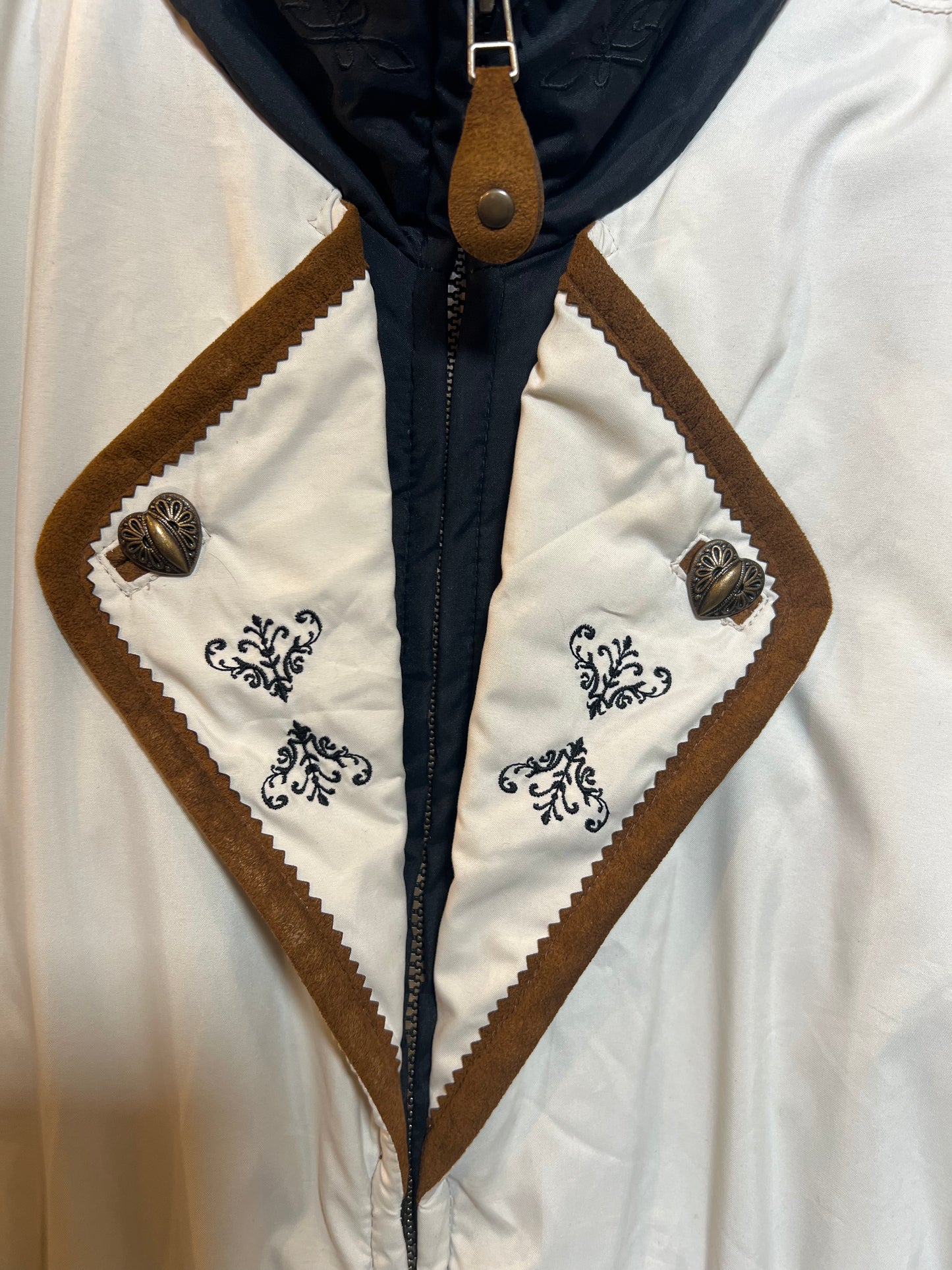 Obermeyer Women's White Ski Jacket (Size S)