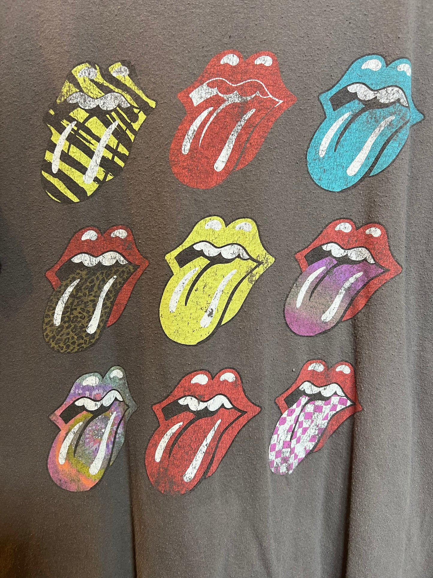 The Rolling Stones Mens Grey T Shirt (Size XL)