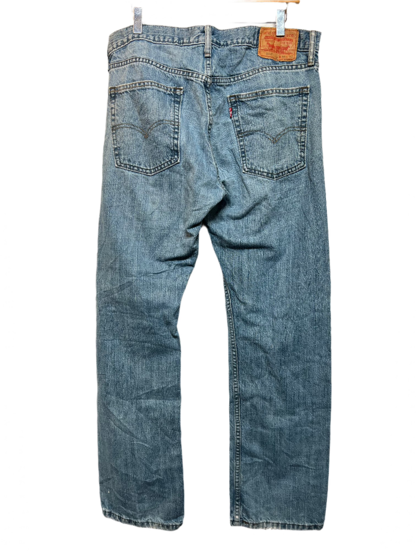 Levi 514 Light Blue Jeans (36x32)