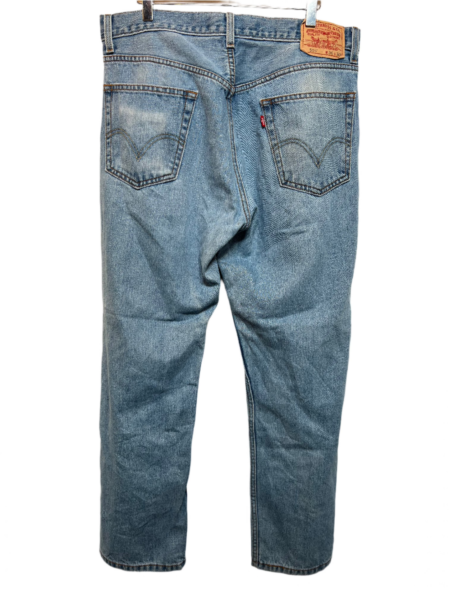 Levi 505 Light Blue Jeans (36x30)