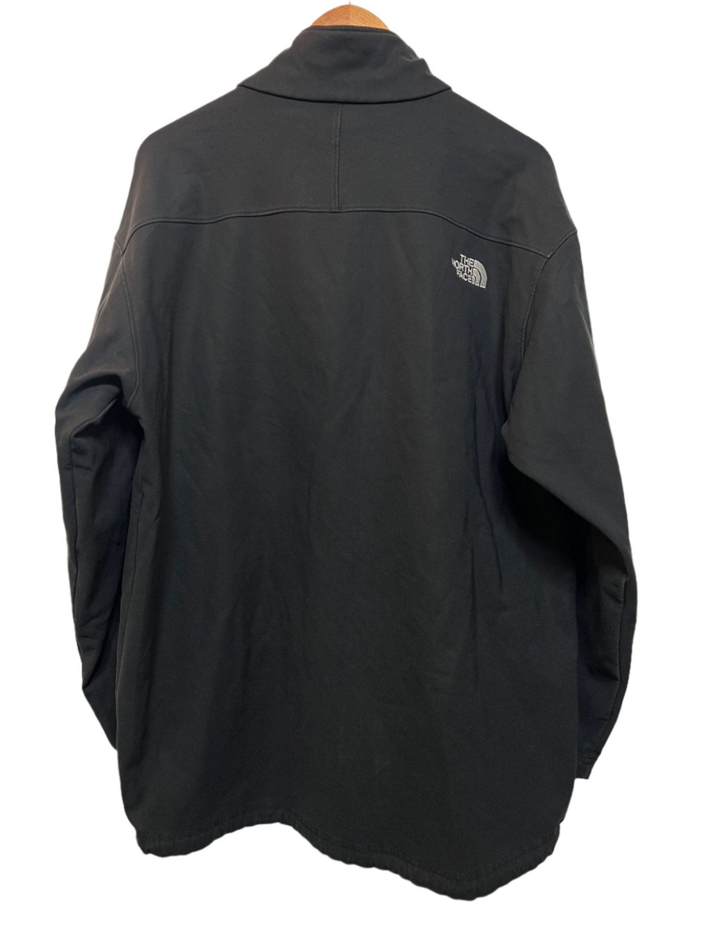 The North Face Mens Black Soft Shell Jacket (Size XL)