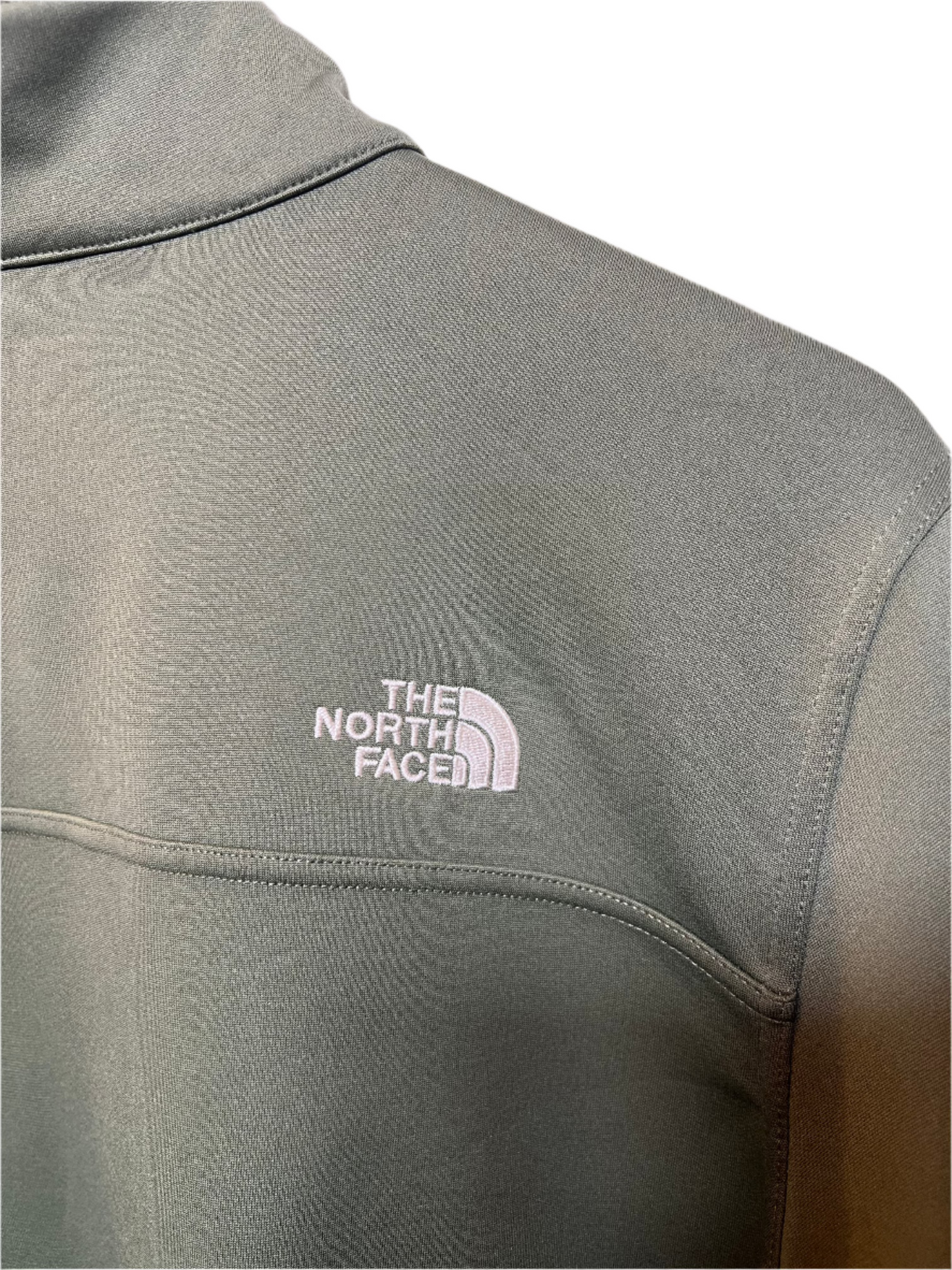 The North Face Mens Green Soft Shell Jacket (Size L)