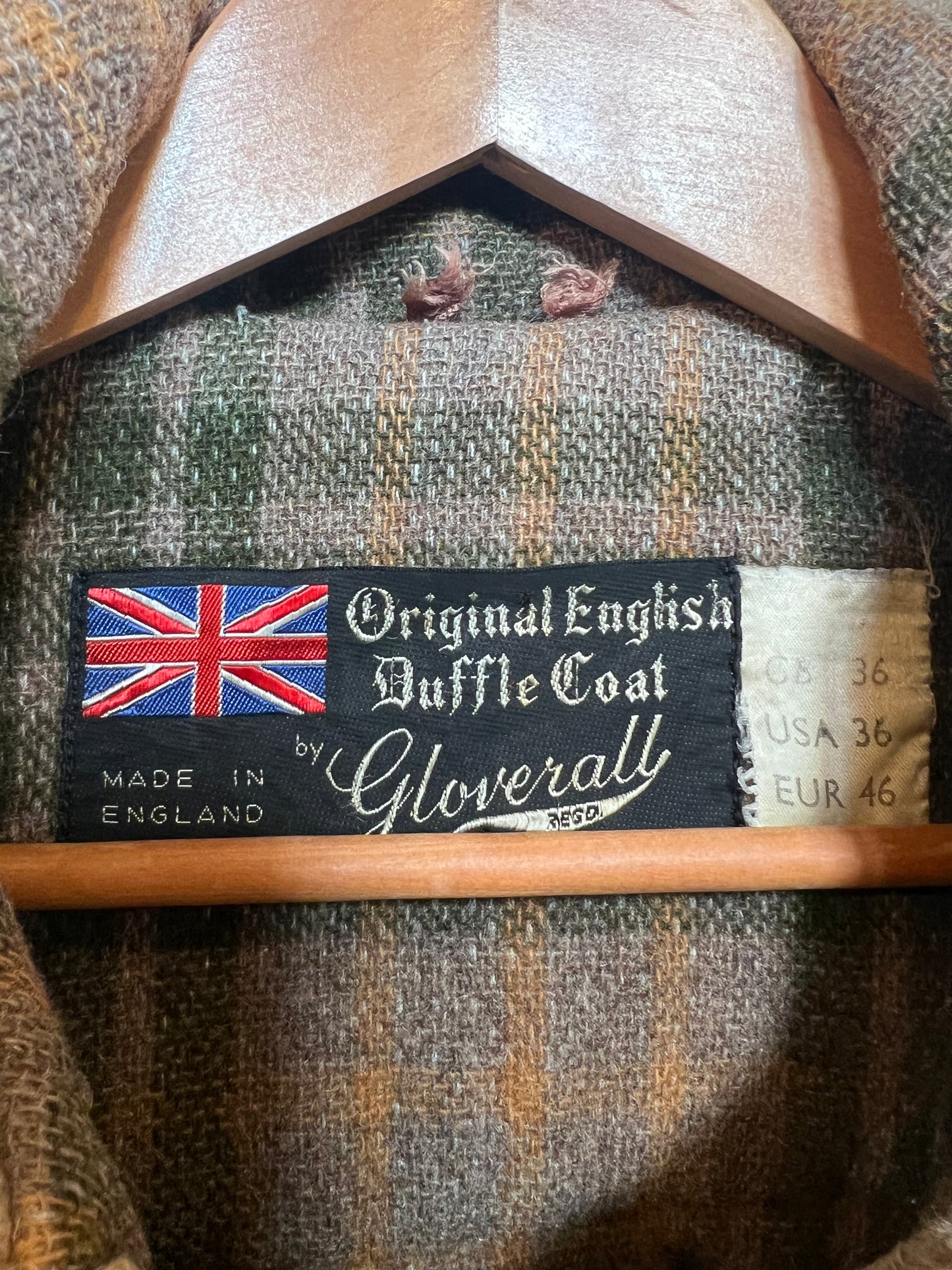 Original English Mens Duffel Coat (Size L)