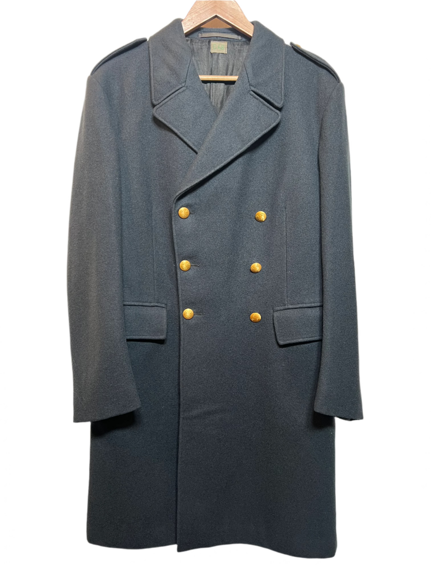 Widengrens Mens Navy Pea Coat (Size L)