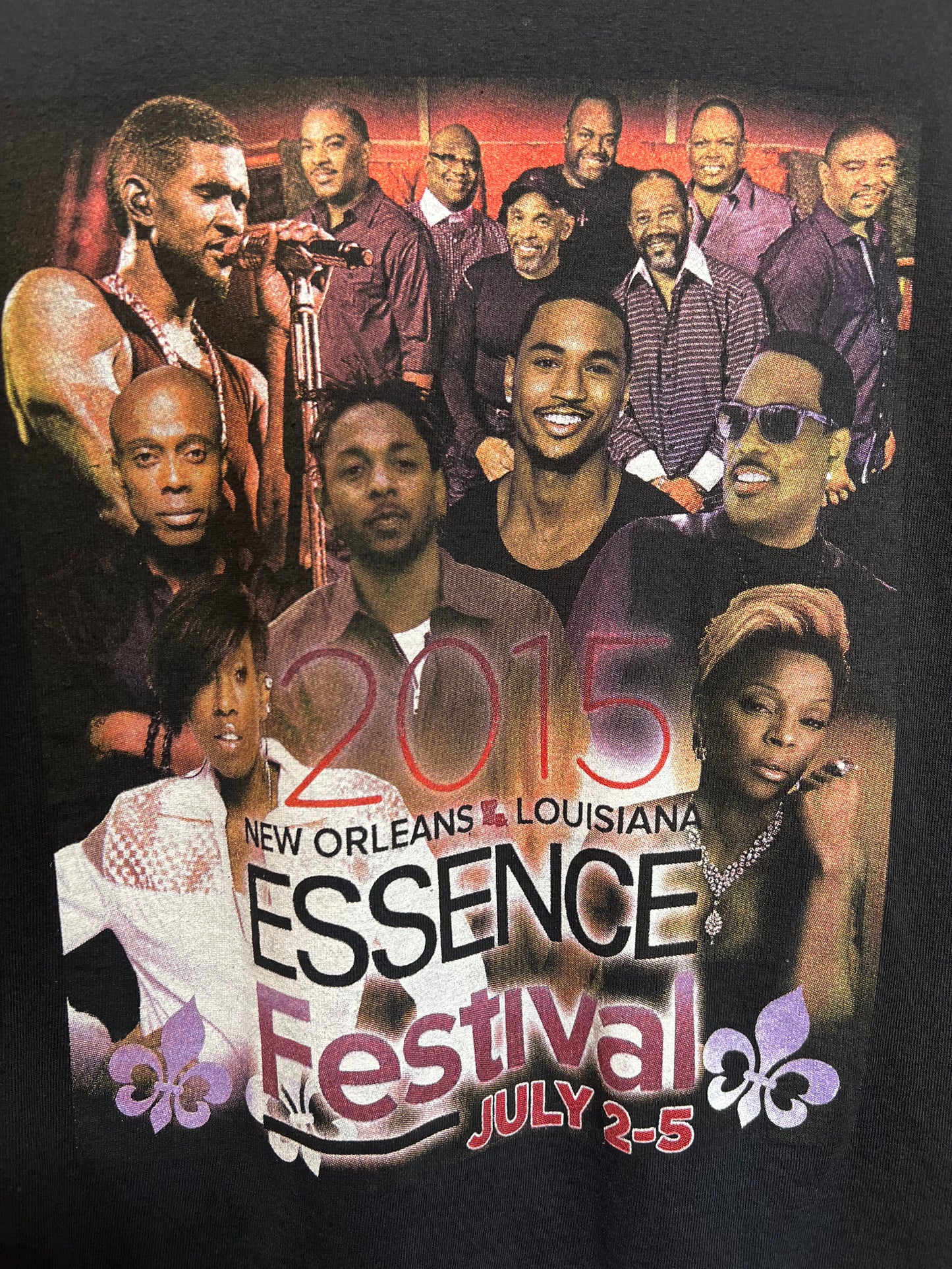 Essence Festival Mens Black T Shirt (Size S)