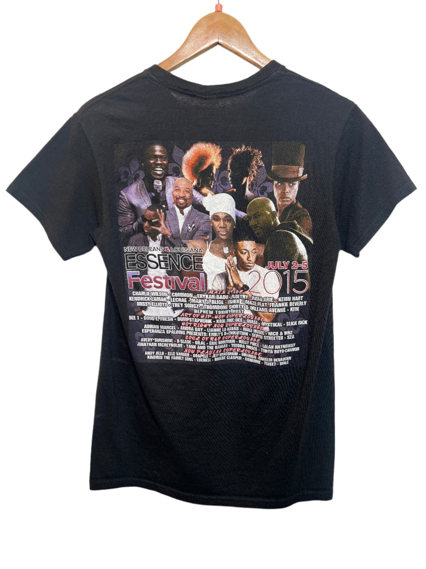 Essence Festival Mens Black T Shirt (Size S)