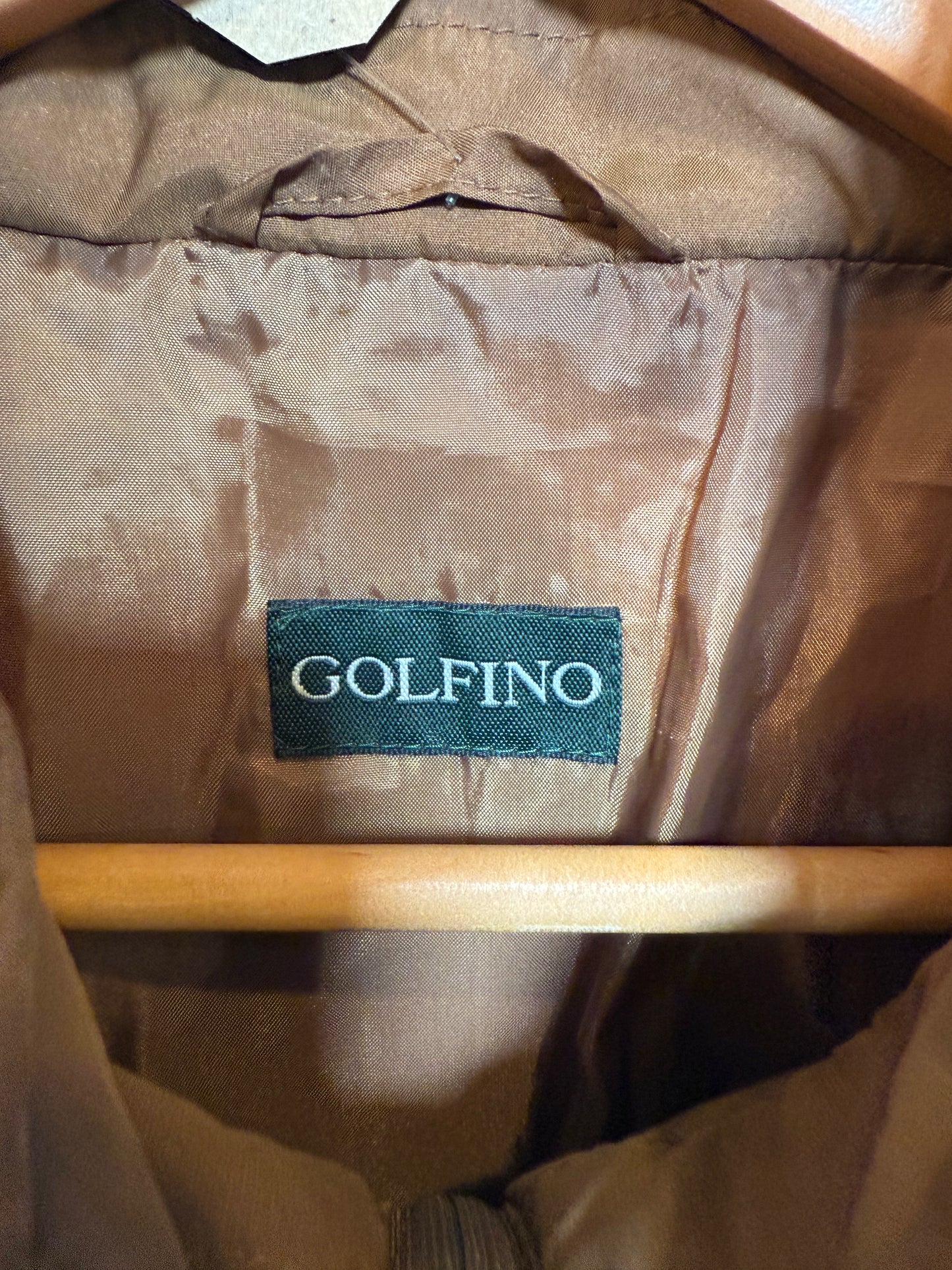 Golfino Women's Brown Gilet (Size L)