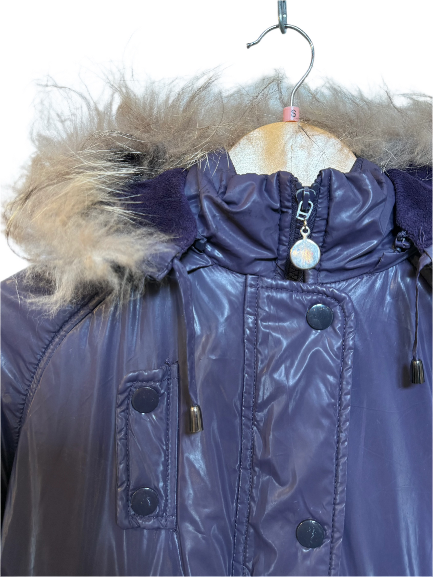 Moncler Shiny Puffer Jacket (Women’s Size S)
