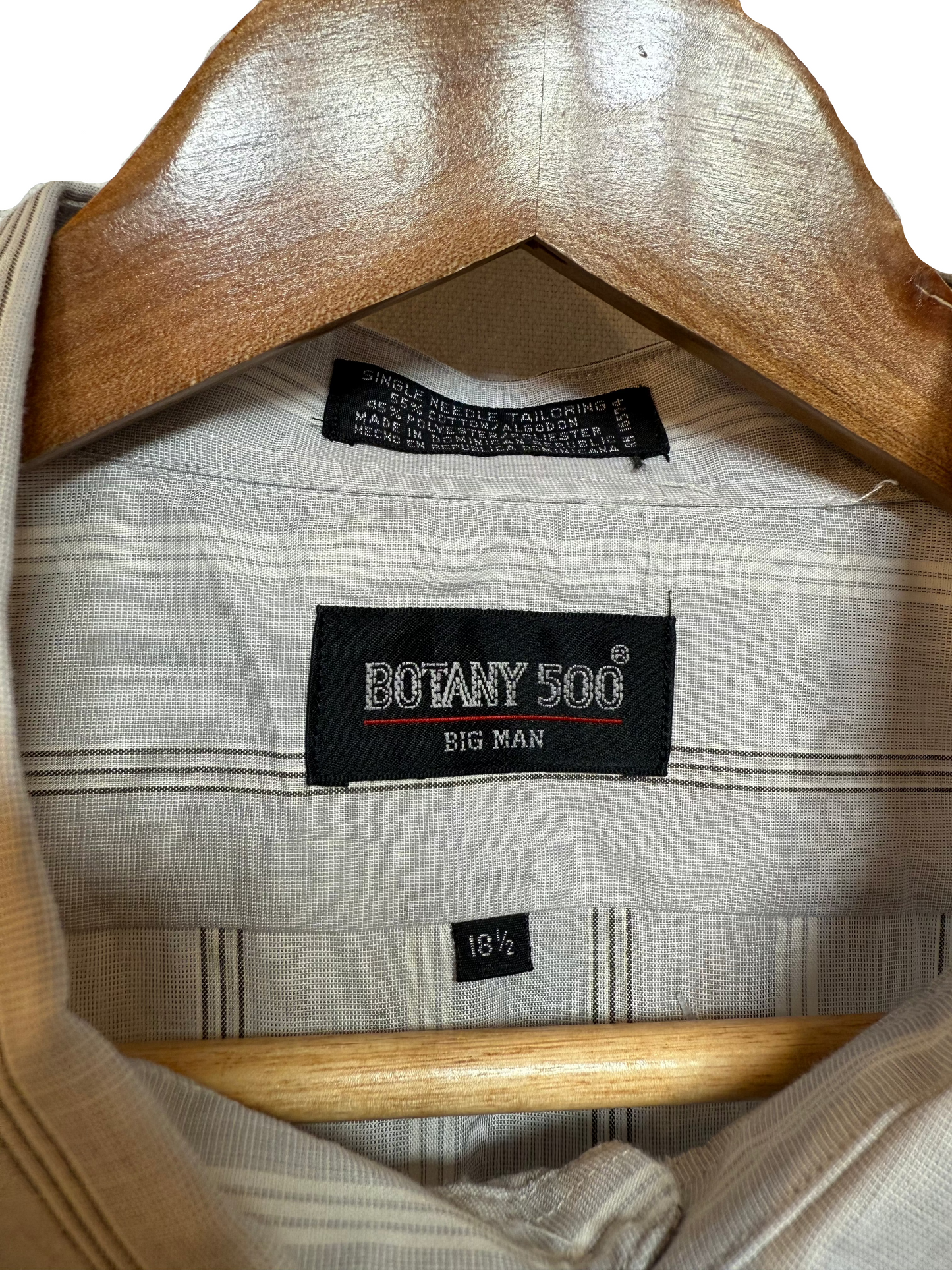 Botany 500 Mens Grey Shirt (Size XL)