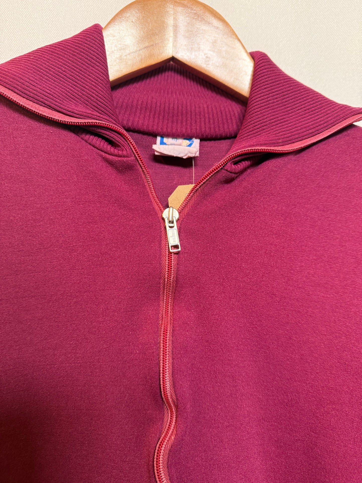 Women's Red Zipped Jacket (Size M)