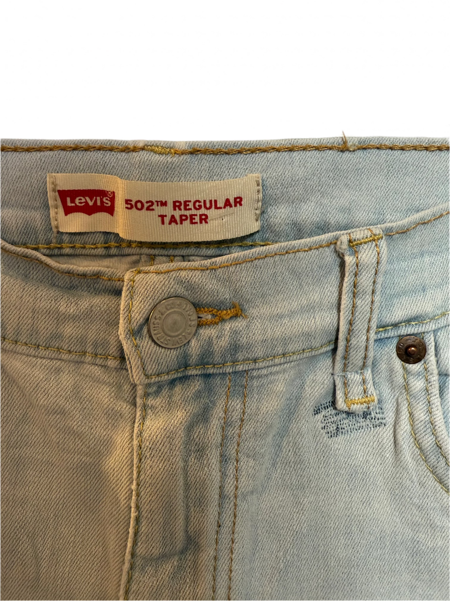 Levi 502 Light Blue Jeans (29x29)