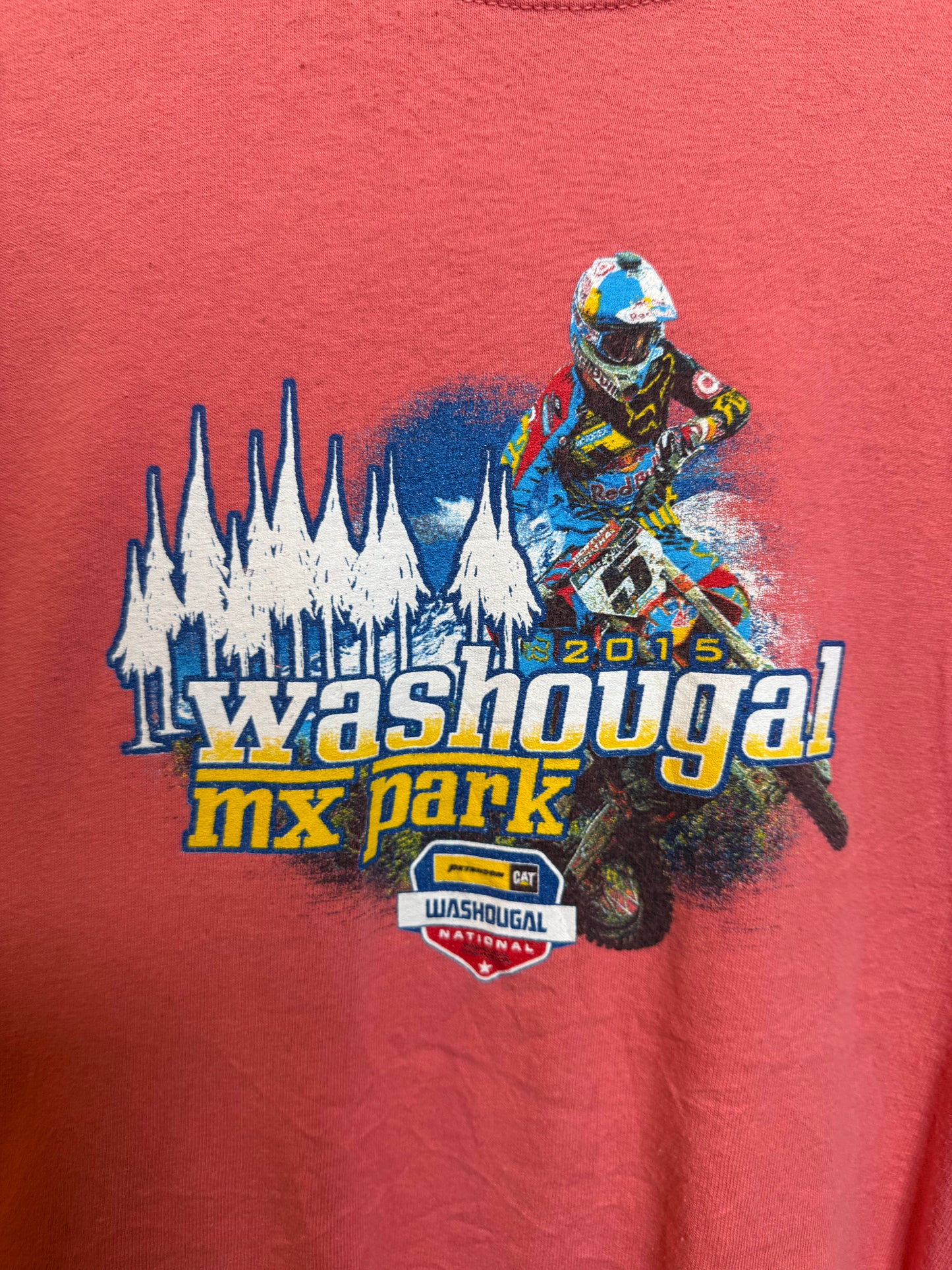 Washougal MX Park Mens Red T Shirt (Size XL)