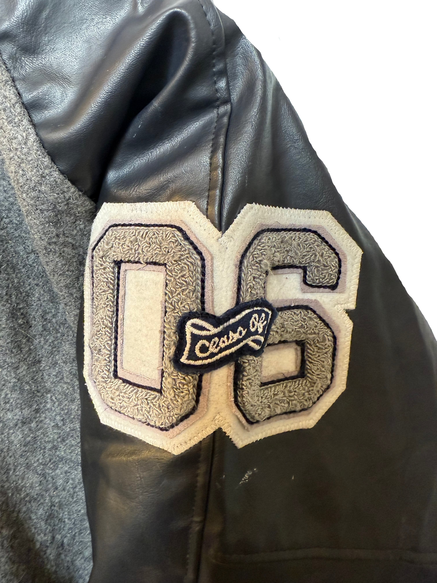 Neff Grey Women's Varsity Jacket (Size L)