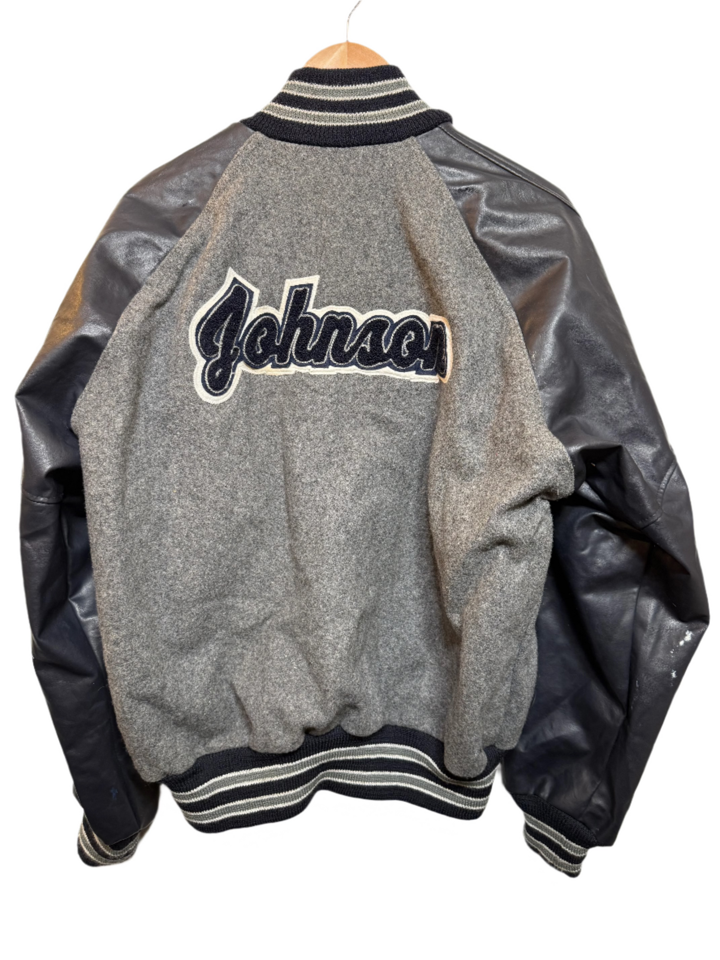 Neff Grey Women's Varsity Jacket (Size L)