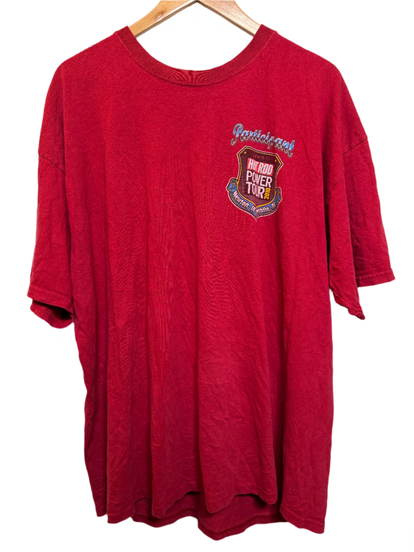 Hot Rod Power Tour Mens Red T Shirt (Size XXL)