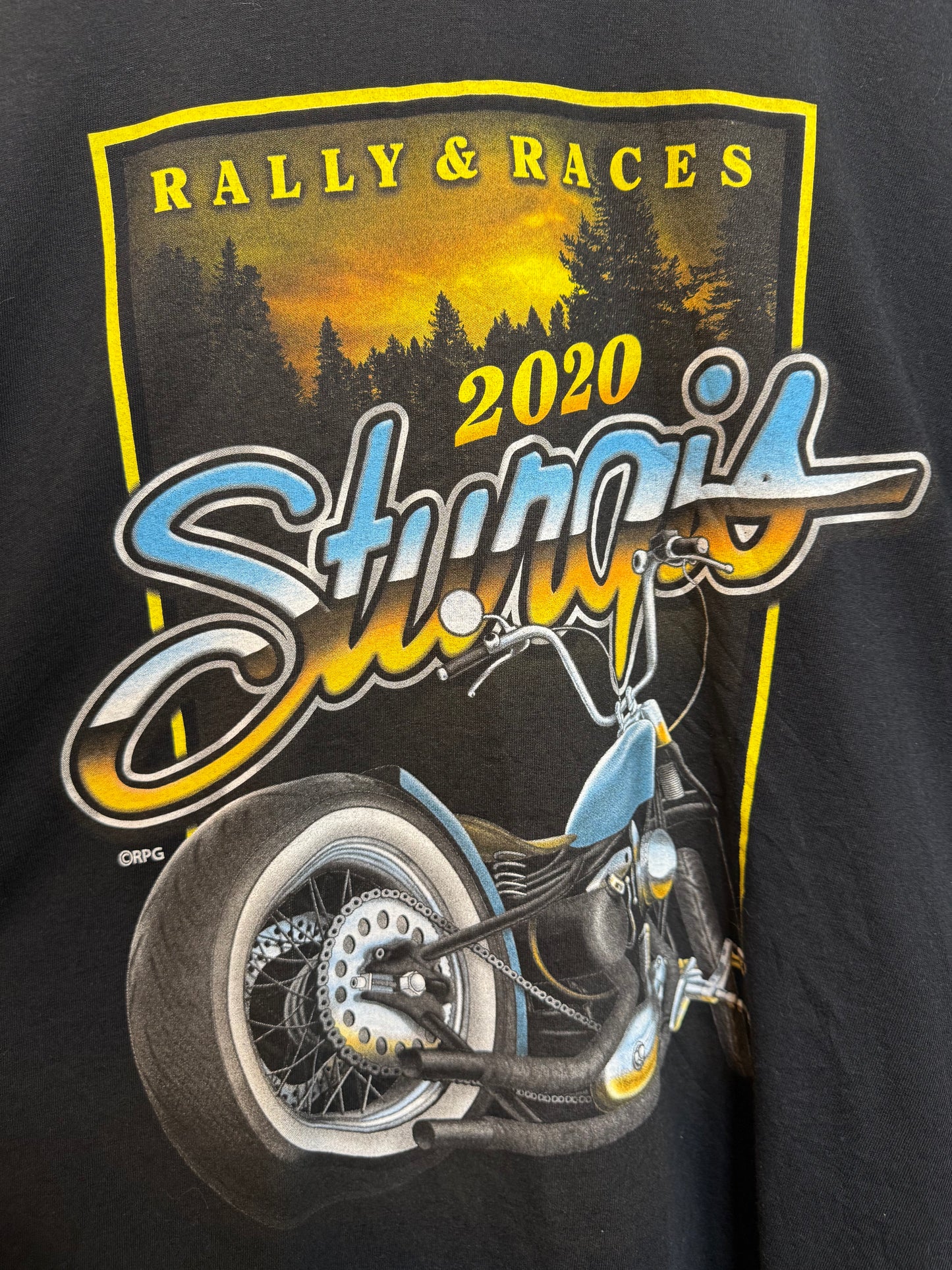 Sturgis Mens Black T Shirt (Size XXL)