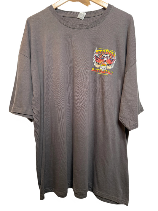 Sturgis Mens Grey T Shirt (Size XXL)