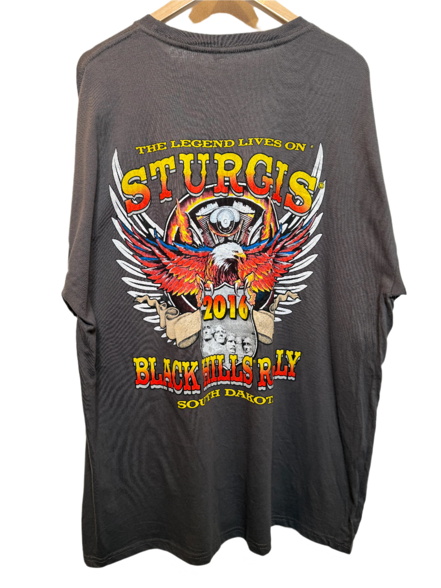 Sturgis Mens Grey T Shirt (Size XXL)