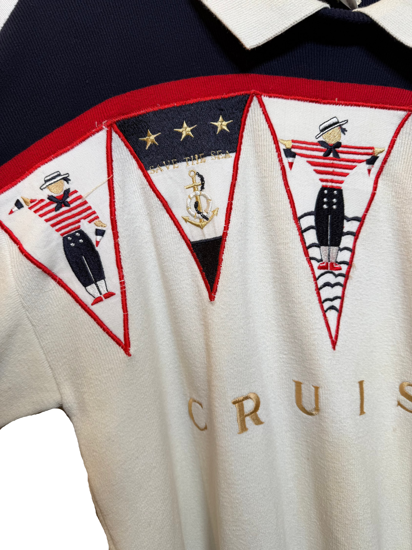 Cruise Mens White Sweatshirt (Size S)