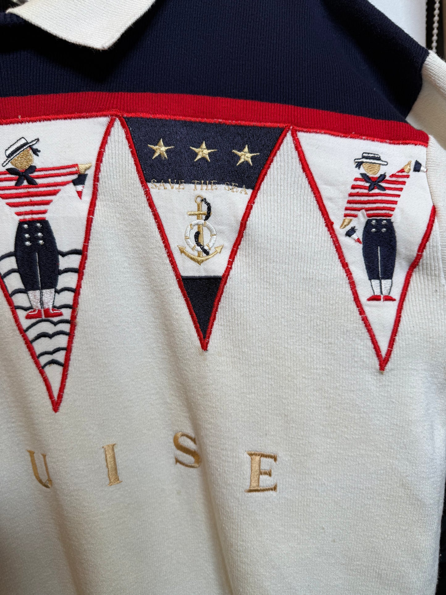 Cruise Mens White Sweatshirt (Size S)