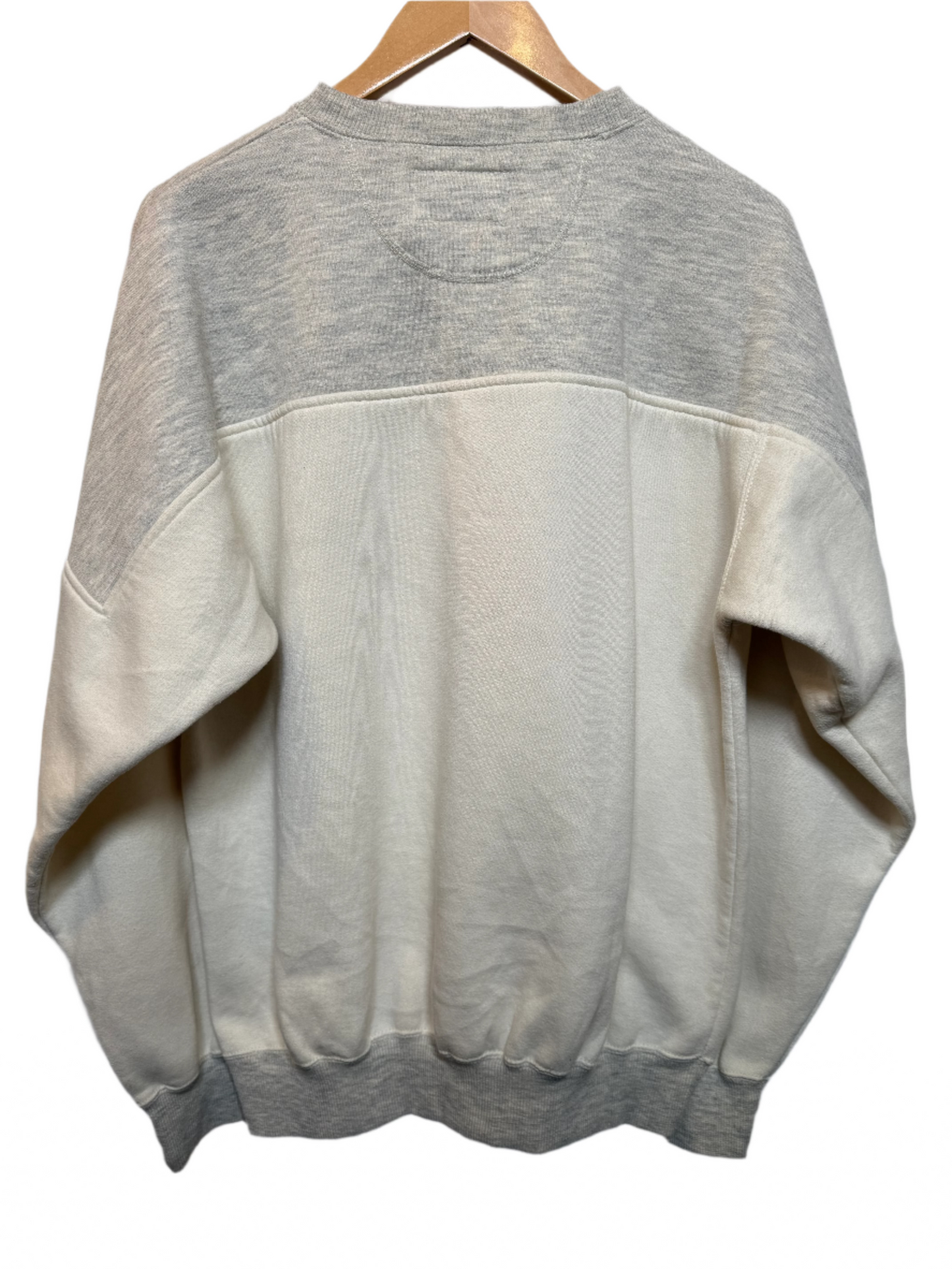 Caesars Mens White Sweatshirt (Size M)