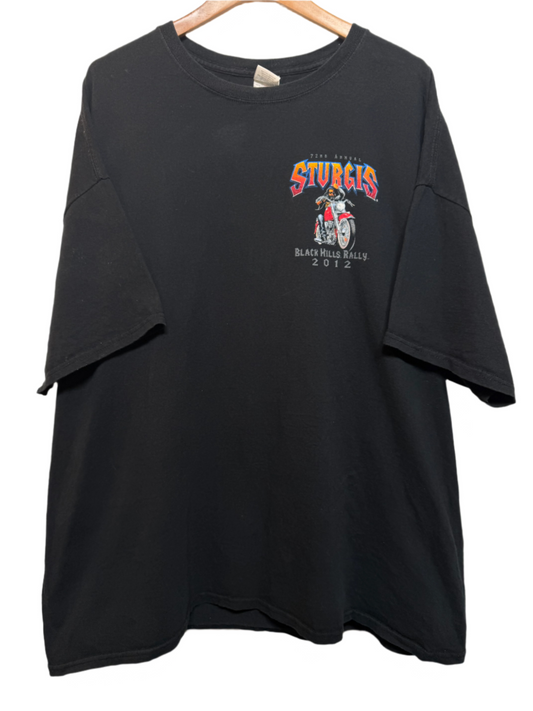 Sturgis Mens Black T Shirt (Size XL)